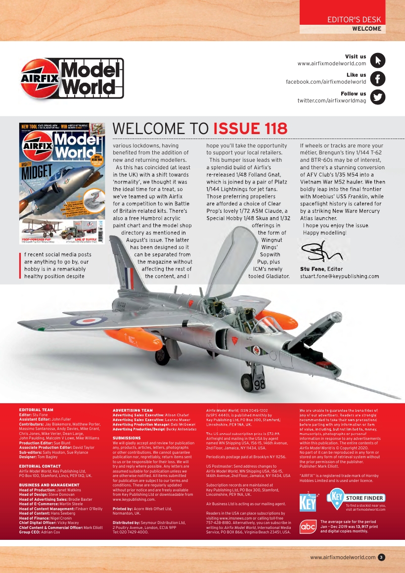 Airfix Model World 118 2020-9